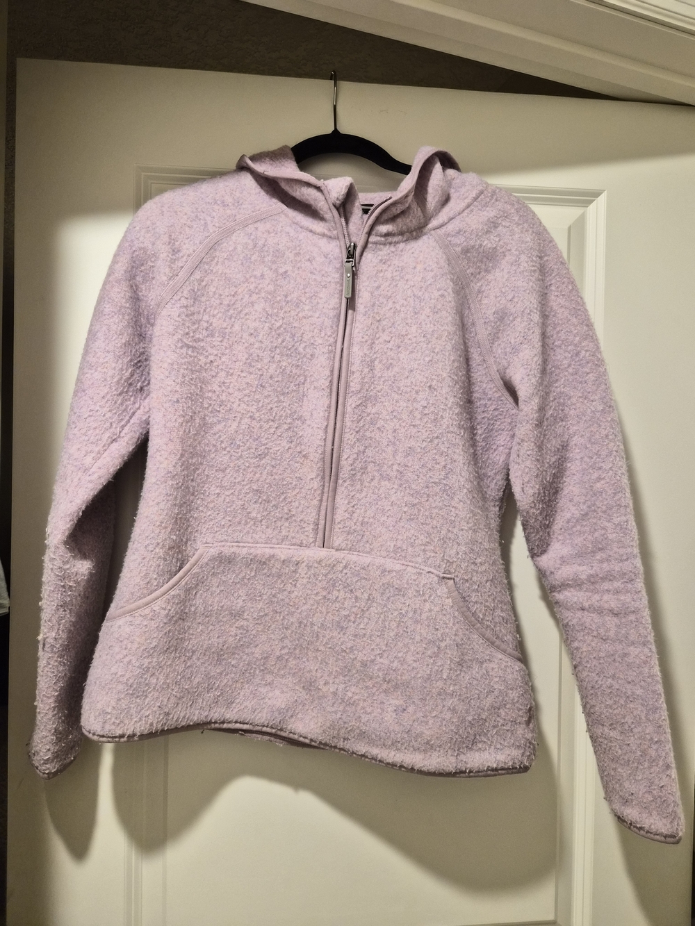 Smartwool Women’s Plush Half-Zip Hoodie - Light Lavender